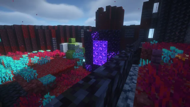 Ashen Citadel Nether Spawn, nether portal