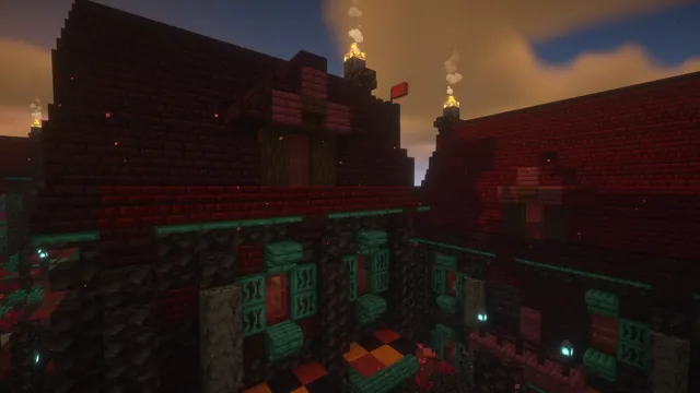 Ashen Citadel Nether Spawn, keep at dusk