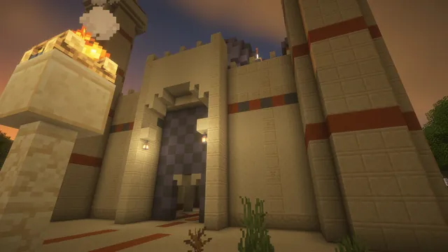Desert Oasis Spawn, palace gate