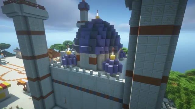 Desert Oasis Spawn, palace dome close