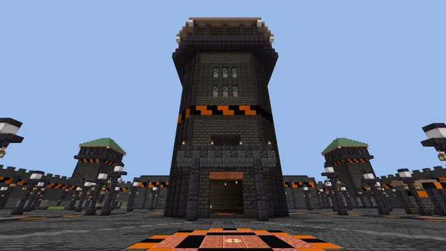 Prison Spawn Warden Tower, spawn view