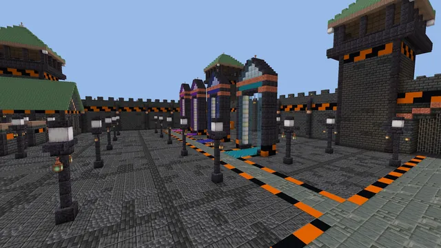 Prison Spawn Warden Tower, rank gates