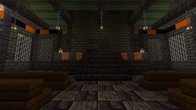 Prison Spawn Warden Tower, auction hall
