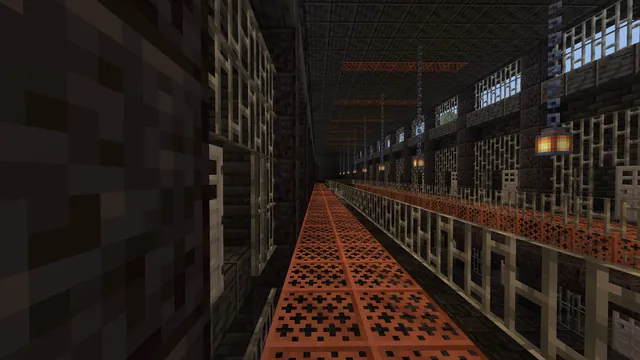 Prison Spawn Warden Tower, cell catwalk