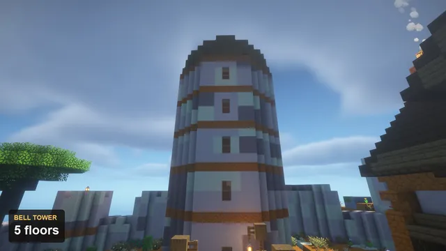 Red Mesa Survival Spawn, bell tower