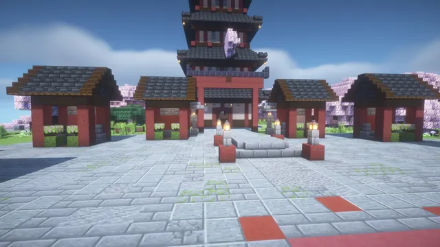 Sakura Temple Spawn, npc row