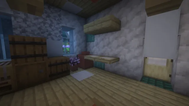 Floating Sky Isles Spawn, house inside
