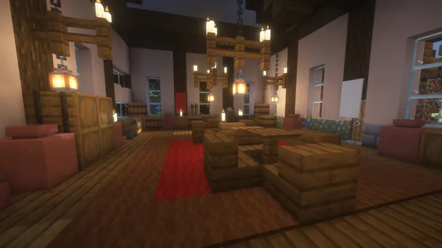 Stonecrown Skyblock Spawn, tavern