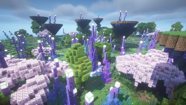 Wild Fantasy Terrain Map, centre crystal
