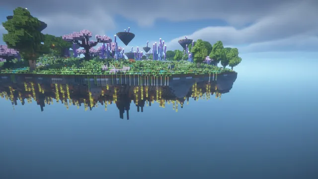 Wild Fantasy Terrain Map, island edge