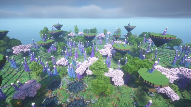 Wild Fantasy Terrain Map, crystal valley
