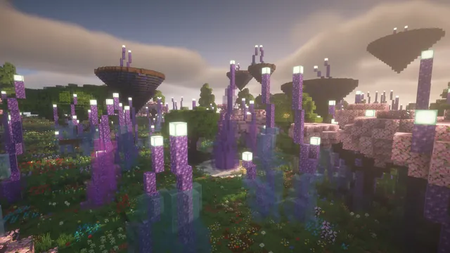 Wild Fantasy Terrain Map, crystal field