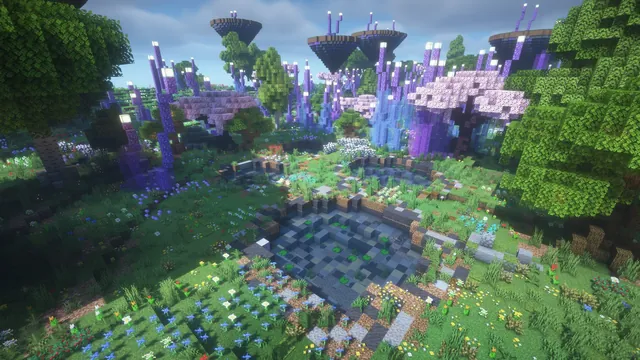 Wild Fantasy Terrain Map, pond