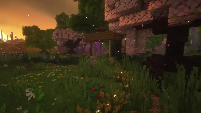 Wild Fantasy Terrain Map, well at dusk