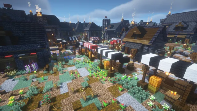 Dark Reach Warzone, spawn market stalls