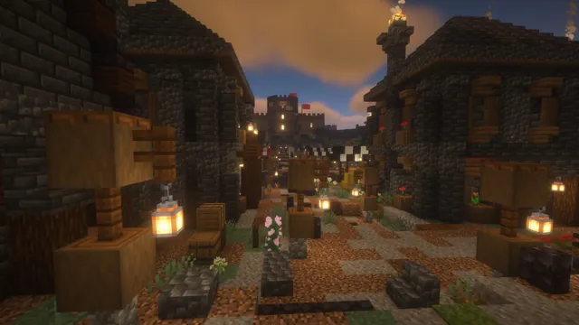 Dark Reach Warzone, street to the keep