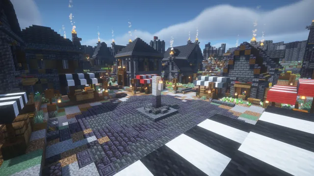 Dark Reach Warzone, spawn plaza