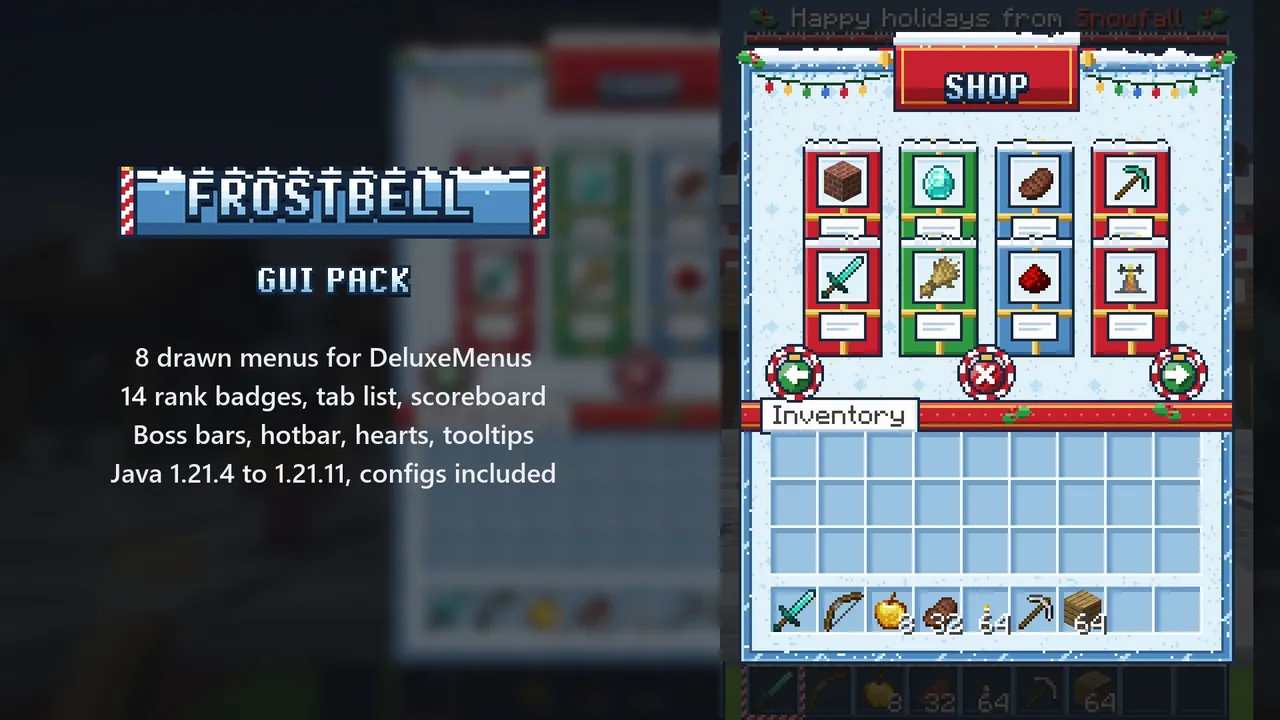 Frostbell Winter GUI Pack, cover