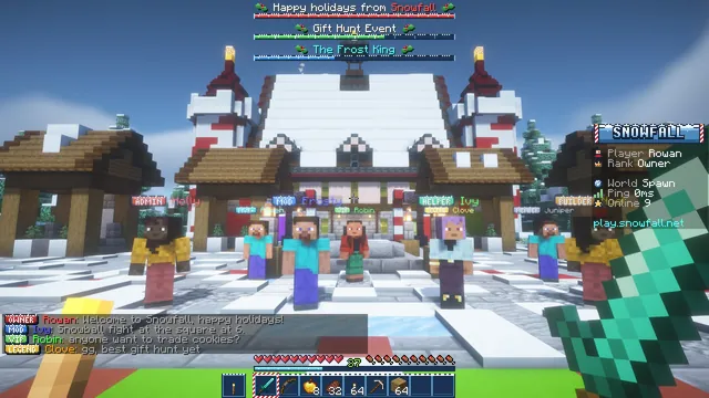 Frostbell Winter GUI Pack, hud overview