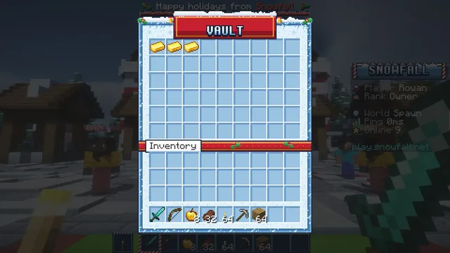 Frostbell Winter GUI Pack, plain window