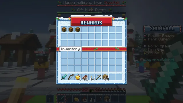 Frostbell Winter GUI Pack, plain window small