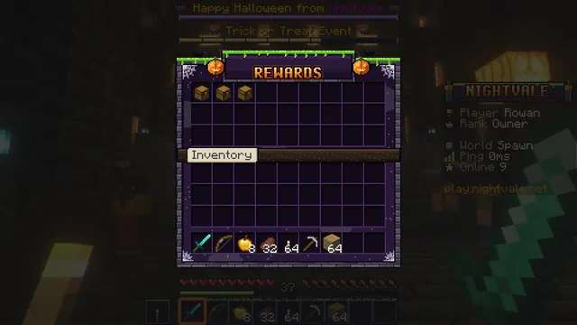 Grimhollow Halloween GUI Pack, plain window small