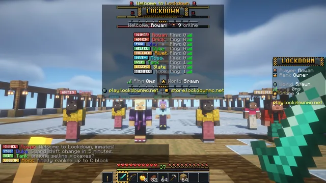 Ironclad Prison GUI Pack, tab list
