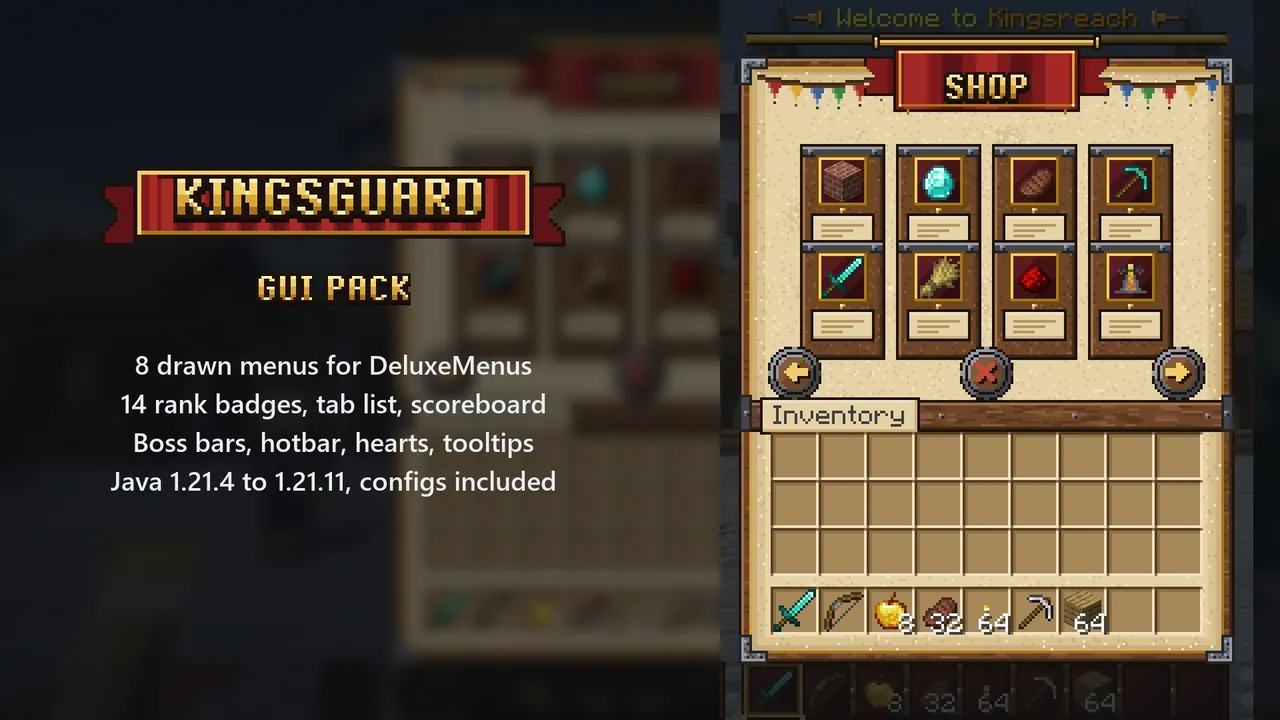 Kingsguard Medieval GUI Pack, cover