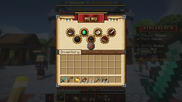 Kingsguard Medieval GUI Pack, main menu