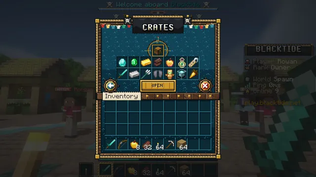 Tidebreaker Pirate GUI Pack, crates menu