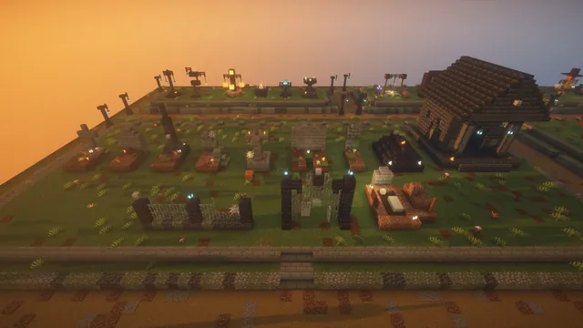 Halloween assets, graveyard