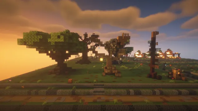 Halloween assets, trees