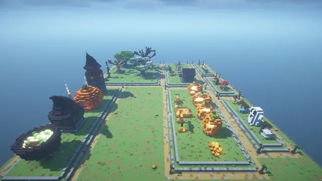 Halloween assets, plots from cauldron end