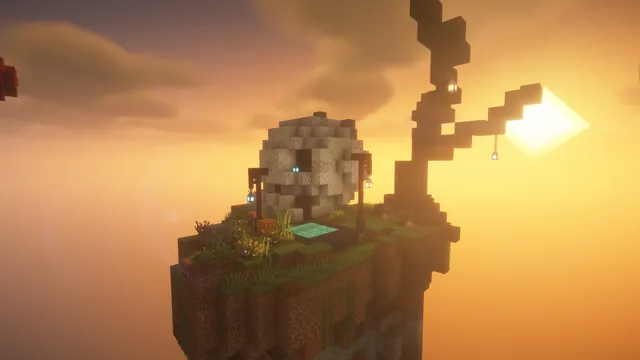 Halloween Bedwars, diamond skull