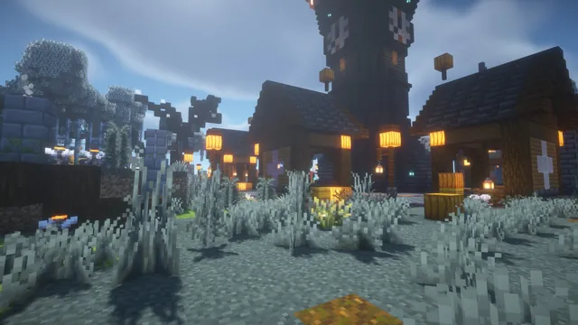 Halloween hub, village lane