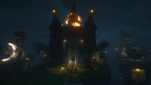 Halloween Skywars, middle night