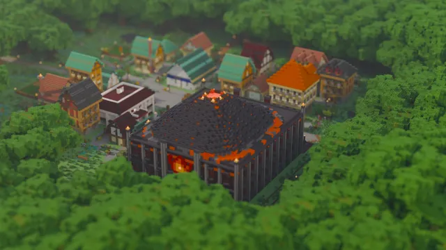 Aeloria Region Pixelmon Map, fire gym