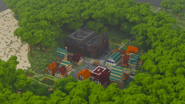 Aeloria Region Pixelmon Map, brindle cove town