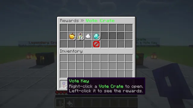 Chunkwright Crates: Keys are real items with your own name, lore and glow