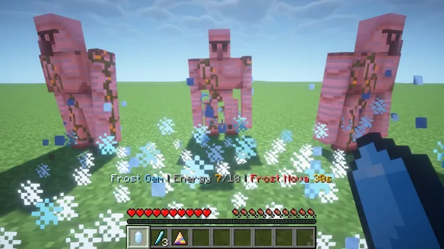 Chunkwright Gems: Frost Nova: a burst that slows and freezes everything near you