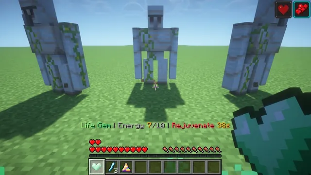 Chunkwright Gems: Rejuvenate: heals you and team mates nearby