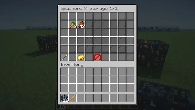 Chunkwright Spawners: Drops collect in the spawner's own storage