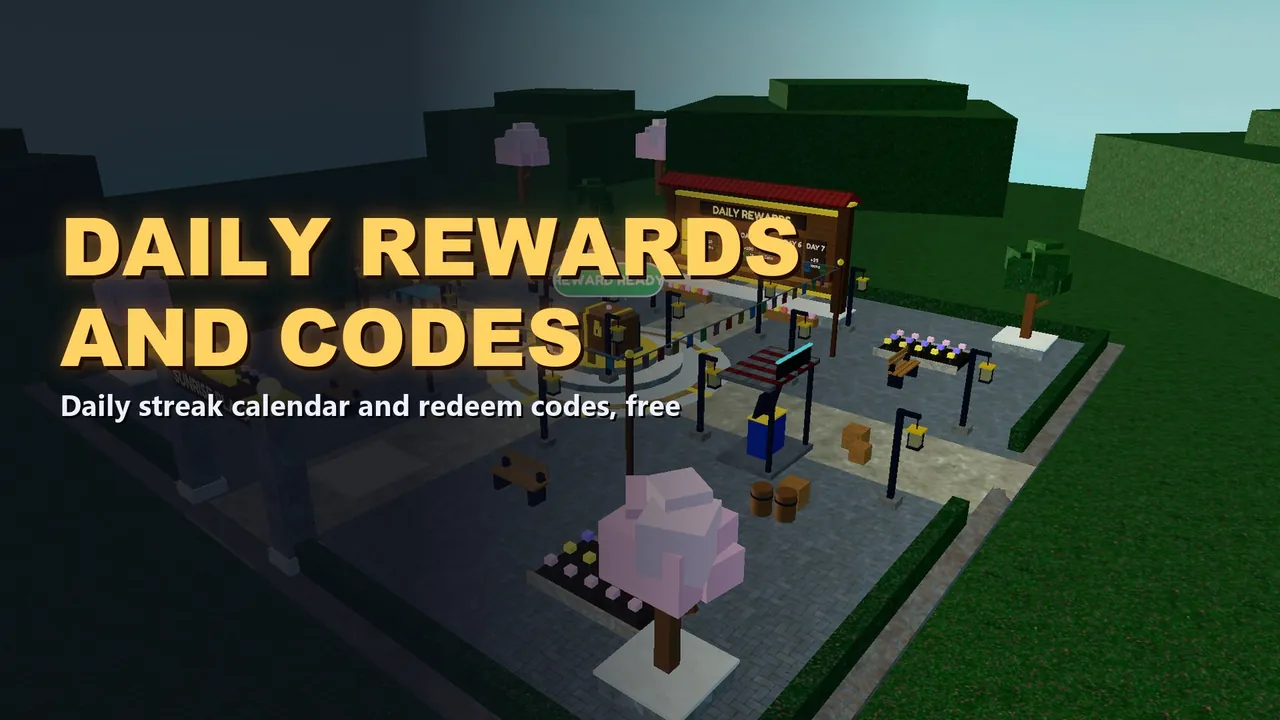 Daily Rewards and Codes, cover