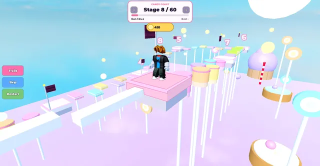 Obby Kit, 3 Themes, stage card