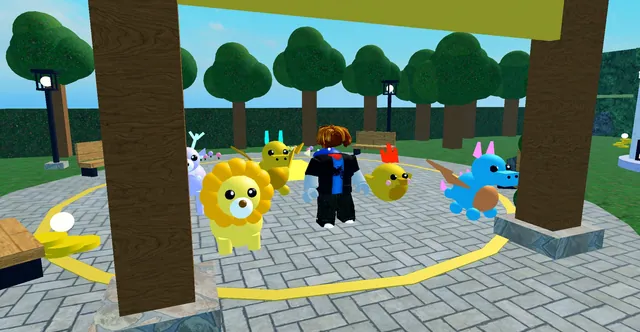 Pet Hatch Simulator Kit, pets following