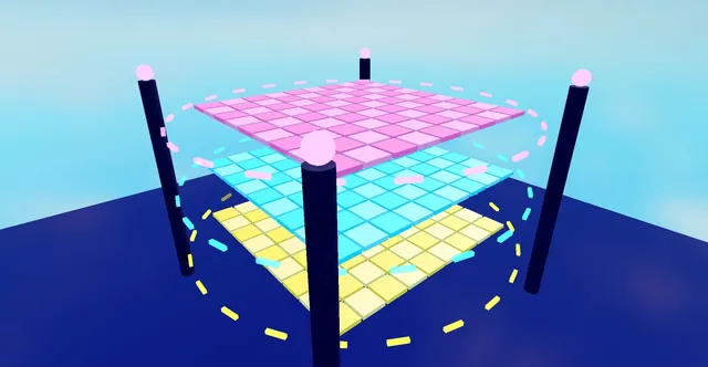Round System Lite, tumble tiles