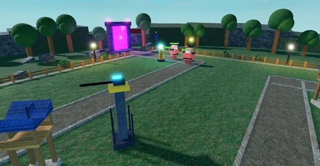 Tower Defense Kit, towers firing