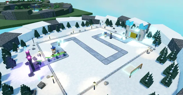 Tower Defense Kit, frost hollow aerial