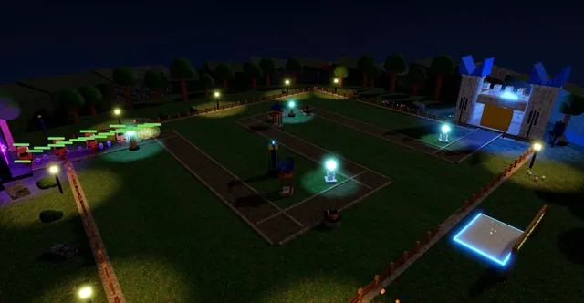Tower Defense Kit, night battle