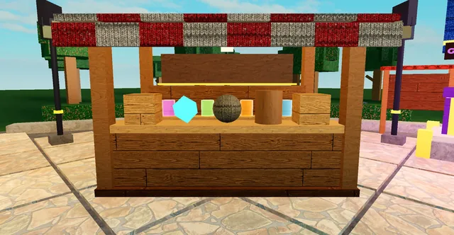 Trade and Inventory System, market stalls